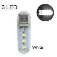 ไฟฉายตั้งโต๊ะแบบ3LED 8ดวง Smd5730ไฟตั้งโต๊ะอ่านหนังสือ Usb โคมไฟตั้งแคมป์แบบพกพาสำหรับแบตสำรอง Pc