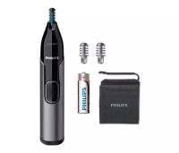 Philips  เครื่องเล็มขนจมูก Nose trimmer Series 3000 ที่เล็มขนจมูก หู และคิ้ว รุ่น NT3650/16 ฟิลลิปส์