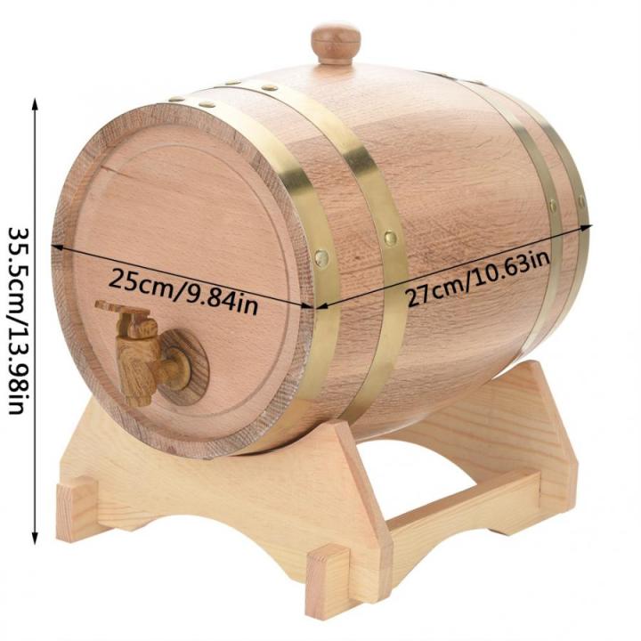 5l-วินเทจไม้โอ๊ค-ถังเก็บไวน์ไม้โอ๊ค-รถังเก็บพิเศษถังเก็บถังเบียร์สำหรับไวน์ของถังวิสกี้และรอน