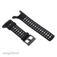 Black Soft Rubber Watchband Strap for Suunto Ambit1/Ambit2/Ambit3 Replace