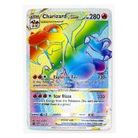 Pokemon Vmax Charizard Mew Eevee Sylveon Jolteon Paper Card DIY Toys Hobbies Hobby Collectibles Game Collection Anime Cards