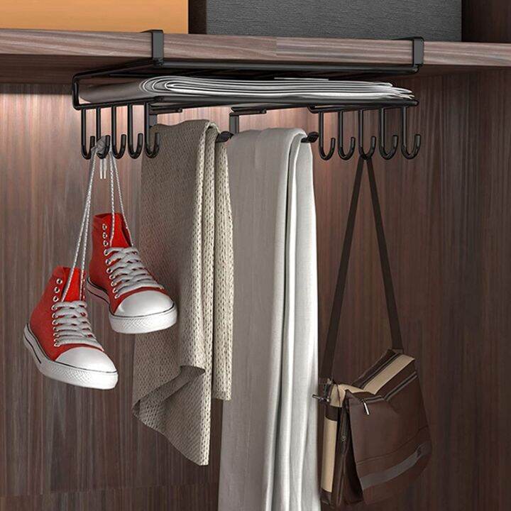 stainless-steel-kitchen-utensil-racks-cookware-storage-rack-under-cabinet-kitchen-utensil-racks-with-10-hooks