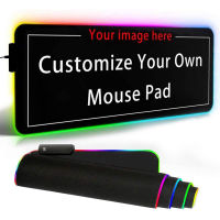 DIY Custom Personalized Mouse Pad LED Illumination Large Gaming Mousepad RGB Lighting Laptop Desk Mat Rubber Gamer Pad Carpet