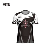 Full Sublimation Esport Custom Esports Gaming Shirt Jersey