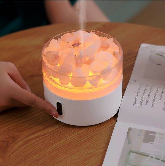 2022 new ceramic fragrance mist Himalayan Salt Lamp Humidifier air