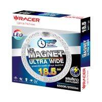 ⭐Hot Sale! หลอดไฟ LED กลม RACER Magnet Ultra Wide LED 18.5 Watt แสง Daylight ไฟติดเพดาน สุดฮอต!