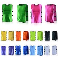 【YF】 Football Vest Jerseys Sports Training BIBS Mesh Vests Loose Basketball Cricket Soccer Volleyball Rugby Team Accessories