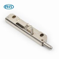 XK1006 Left and right symmetrical zinc alloy spring latch door pin door hinge spring pin chassis cabinet latch lock Door Hardware Locks Metal film res