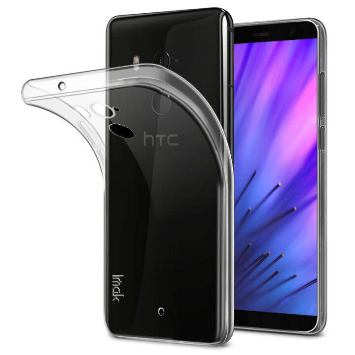 สำหรับhtc-u11-plusผอมบางนุ่มtpu-anti-สีเหลืองคริสตัลclear-shock-absorptionกรณีปกคลุมโทรศัพท์