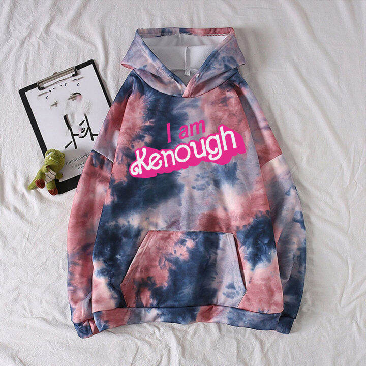 movie-barbie-hoodie-i-am-kenough-tie-dye-sweatshirt-long-sleeve-unisex-cosplay-pullover-couple-oversize-top