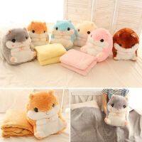 Clarissali Blanket Stuffed Animals Child Cushion Bear/Elk/Lamb