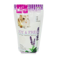 jolly JOY &amp; FRESH ทรายอาบน้ำหนูแฮมสเตอร์ กลิ่นลาเวนเดอร์  500g.