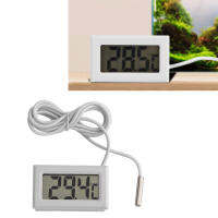 มินิ LED แสดงผล เครื่องวัดอุณหภูมิแบบดิจิตอล Probe Sensor Digital LCD Thermometer