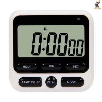 【Hot 】Digital Stopwatch Kitchen Cooking Countdown Timer Alarm Reminder Clock