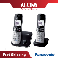 Panasonic KX-TG6812 Twin Big Display DECT Digital Cordless Office Home House TM Unifi Line Maxis Time Double Handset