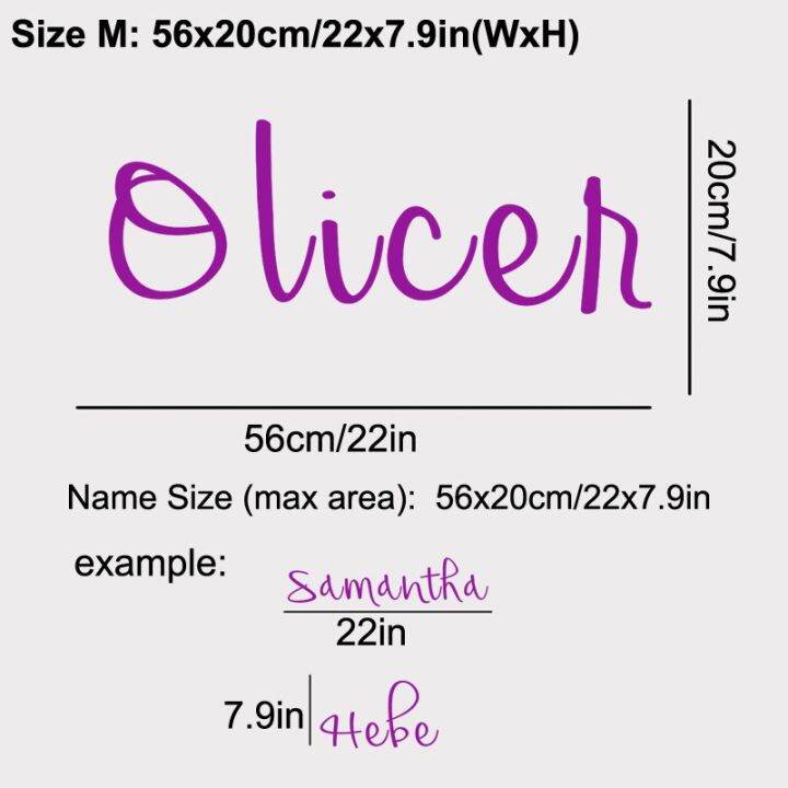 ข้อความของคุณรูปลอกติดผนังสติกเกอร์ติดผนังไวนิลชื่อเด็กแบบกำหนดเองได้ไม้แกะสลักตกแต่งประตูสติ๊กเกอร์ห้องนอนสำหรับเด็กขนาด7-1-11-4-22