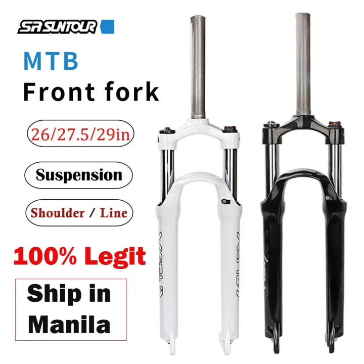 【Manila stock+COD】SR SUNTOUR XCM front fork mountain bike shoulder