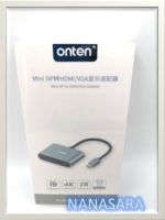 Onten Mini DP To HDMI VGA Adapter รุ่นOTN-5131B