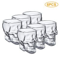 【CW】✲✌  1/2/6pcs Shaped Glass 2.8 Oz Shot Glasses Drinkware Cups for Office