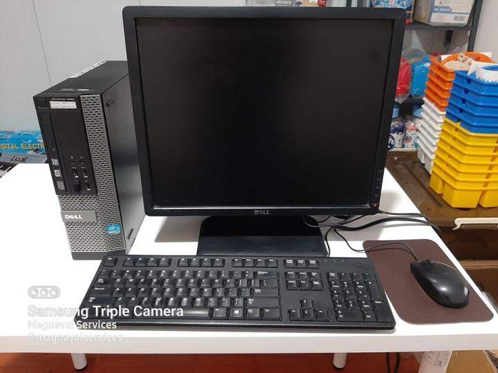 Dell Optiplex 9020sff Refurbished Desktop Computer Package Lazada PH