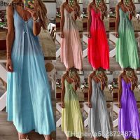 【hot】✒☋۞  Size 4XL 5XL Womens Loose Beach Boho Large Dresses Female Robe