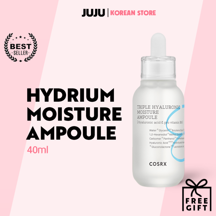 COSRX / Hydrium Triple Hyaluronic Moisture Ampoule 40ml Lazada Singapore