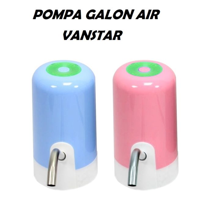 Pompa Galon Elektrik Vanstar Water Pump Charger Usb Dispenser Air Galon Mini Elctric Pump Led 8046