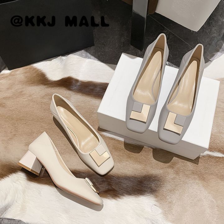 kkj-mall-soft-leather-chunky-heels-high-heels-for-women-with-2-inches-high-all-match-trend-2022-spring-temperament-gentle-and-super-comfortable-new-sandals-office-shoes-party-shoes-shoes