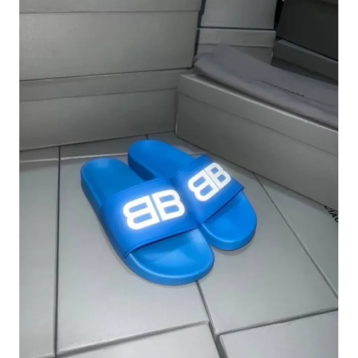 มีของพร้อมส่งค่ะ-new-arrival-balenciaga-men-s-pool-slide-sandal-พร้อมส่งค่ะ