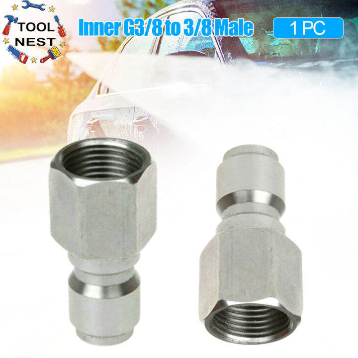 Tool Nest 1 PC Pressure Washer Quick Release G3/8 Male/Female Fitting