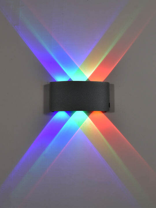 YOCE LED Wall Lamp Outdoor Symphony RGB Wall Light IP65 Waterproof 4W