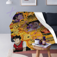 xzx180305  Custom Anime Volleyball Junior Blankets For Beds Sofa Cover Japanese Cartoon Flannel Blanket Home Bed Cover Bedspread 15