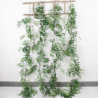 【cw】170cm Artificial Willow Vine Faux Plant for Home Wedding Decoration Plant Fake Leaves Garland Rattan Jungle Party Decor