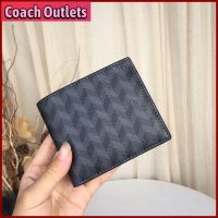 new wallet mens short half-fold wallet houndstooth pattern spot 37885