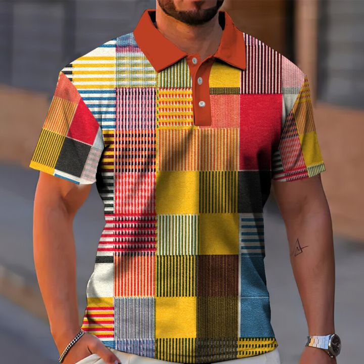 fashion-printed-plaid-polo-shirt-men-summer-vintage-short-sleeve-t-shirt-large-size-polo-shirt-for-men-comfortable-mens-clothing