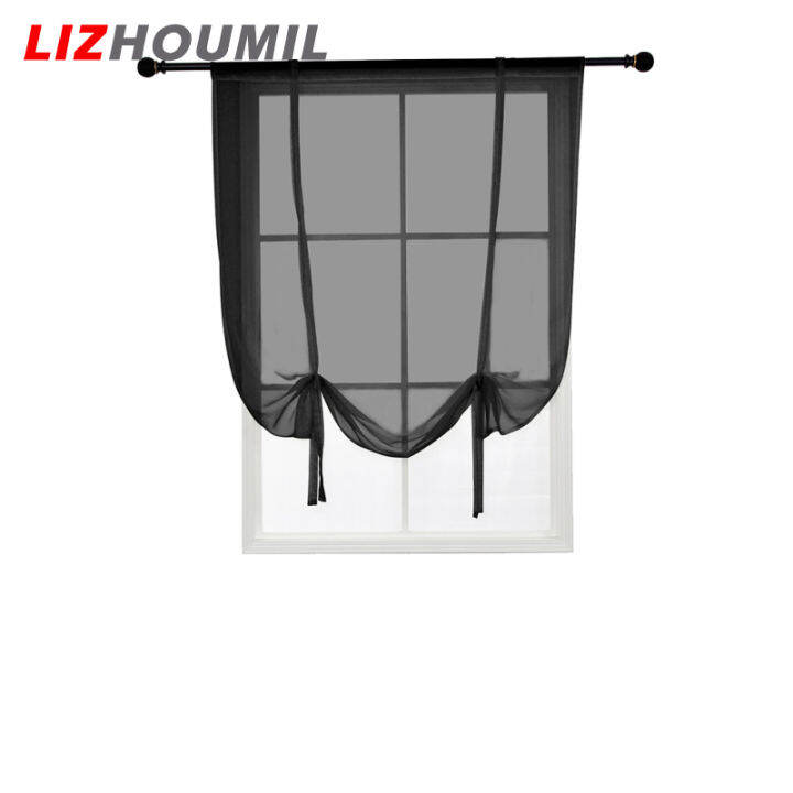 lizhoumil-ผ้าม่านหน้าต่างสีทึบใสทันสมัยไฟกันความร้อนแบบมินิมอลสำหรับห้องนั่งเล่นผ้าม่านหน้าต่างห้องนอน