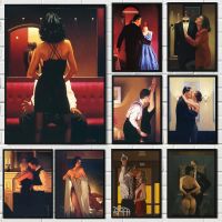 Jack Vettriano โปสเตอร์เปลือยผู้หญิงคลาสสิกเซ็กซี่,โปสเตอร์คู่รักเปลือยรูปภาพศิลปะภาพวาดผ้าใบติดผนังวินเทจตกแต่งห้องบ้านที่เร้าอารมณ์