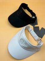 Titleist J.Lindeberg DESCENTE MARK LONA PGM ﺴ⊕♂ Golf hat G4 golf hat womens empty top hat Korean version sun hat without top hat black and white khaki sun hat