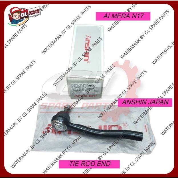 (ANSHIN JAPAN) TIE ROD END (SET) NISSAN ALMERA N17 Lazada