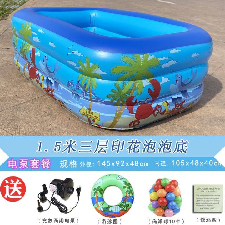 childrens-inflatable-swimming-pool-large-thickening-adults-outdoor-family-children-baby-bath-play