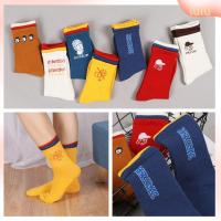 LULU Harajuku Casual Women Breathable Cotton Socks Winter Warm Stocking High Hosiery