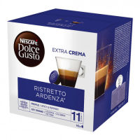 Nescafe Dolce Gusto Ristretto Ardenza Coffee Pod (UK Imported) เนสกาแฟ ดอลเช่ กุสโต้ ริสเทสโต กาแฟคั่วบด (7g. x 16capsules)