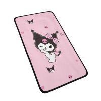 Sanrio Kuromi ผ้าเช็ดตัวหน้าผ้าขนหนูดูดซับน้ำ16x2นุ่มพิเศษ8นิ้ว Handuk Kartun ผ้าขนหนูคอรัลฟลีซ