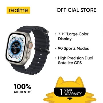 realme Smart Watch 2 Pro (Space Grey) with 4.45 cm (1.75