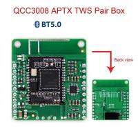 2X QCC3008 APTXLL Receiver Board Module HiFi Bluetooth 5.0 TWS Audio Car Bluetooth Receiver Board(with DC Isolation,12V)