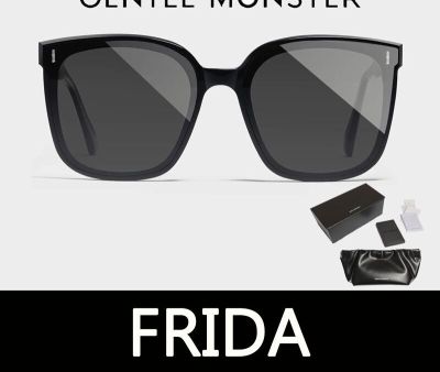 GENTLe-gm- Women-MONSTER_ FRIDA 01 sunglasses for women แว่นกันแดดสำหรับผู้หญิง/ผู้ชายพร้อมกล่องพร้อมถุงกระดาษและกระเป๋าหนัง