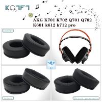 KQTFT Protein skin Replacement EarPads for AKG K701 K702 Q701 Q702 K601 k612 k712 pro Ear Pads Parts Earmuff Cover Cushion Cups