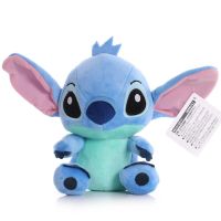 【LZ】❁☃  Hot Disney Anime Stitch Plush Dolls Toy Cartoon Stuffed Dolls Plush Baby Toys Pingente Brinquedos Girl Kids Aniversário Gift Brinquedos