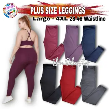 Plus size women full length leggings high waist plain color with pocket xl  ( M L XL 2XL 3XL 4XL 5XL 6XL 7XL 8XL 7XL 9XL 10XL)
