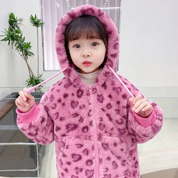 okady-girls-pink-leopard-print-velvet-coat-with-cotton-padded-baby-winter-clothes-korean-style-cotton-hooded-coat-x78